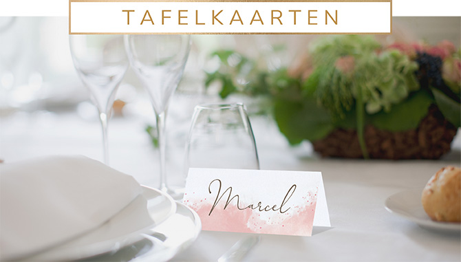 Tafelkaartjes